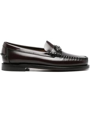Sebago Mocassini Classic Dan Rhombus - Nero