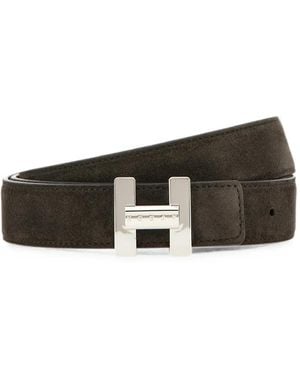 Hogan Reversible Belt - Brown