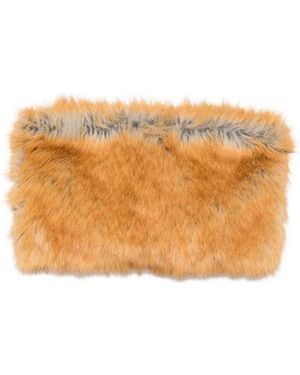 Frankie Shop Ginevra Faux-Fur Scarf - Natural