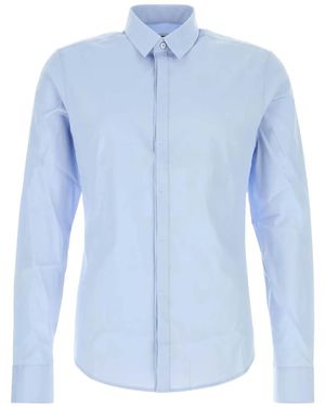 WOOYOUNGMI Hemd aus Popeline - Blau