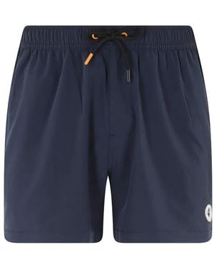Save The Duck Mod. Demna Zwembroek Met Trekkoord - Blauw