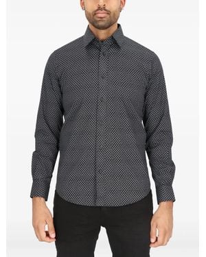 Scotch & Soda Patterned Long-Sleeve Shirt - Grey