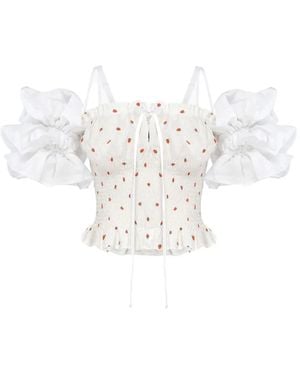 Sleeper Linen Blouse - White