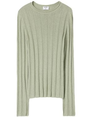 Filippa K Ribbed-Knit Jumper - Green