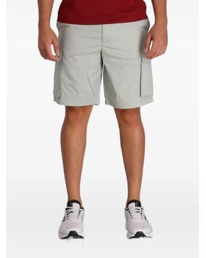 ARMANI EXCHANGE Twill Cargo Shorts - Grey