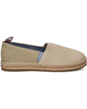 Tommy Hilfiger Suede-leather espadrilles - Natur
