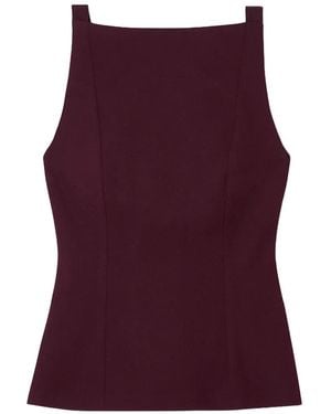 Smythe Sabrina Shell Top - Purple