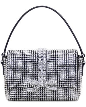 Tory Burch Kira Crystal-Embellishment Tote Bag - White