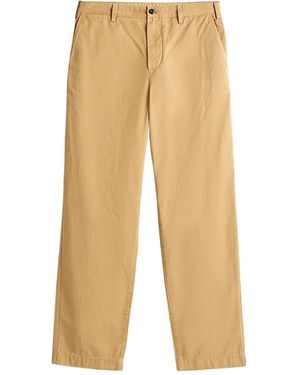 Tommy Hilfiger Cotton Trousers - Natural