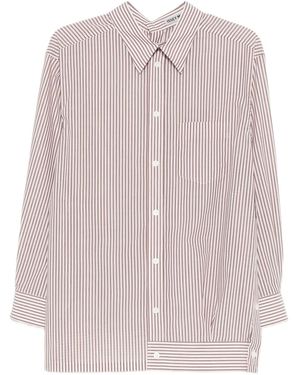Issey Miyake Striped Shirt - Pink