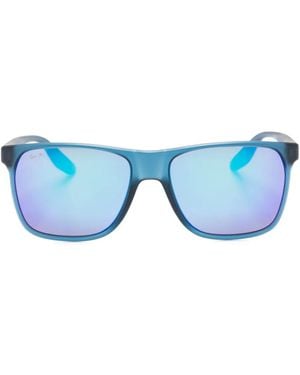 Maui Jim Pailolo Rectangle-Frame Sunglasses - Blue