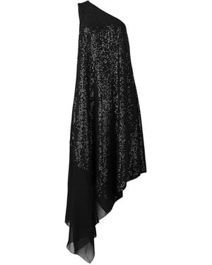 Michael Kors Embellished One-Shoulder Dress - Black