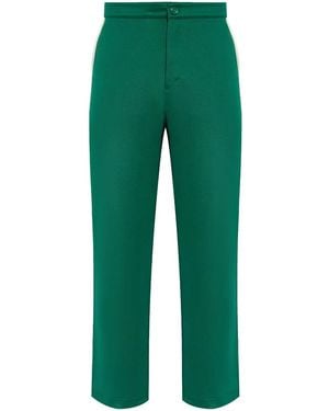 adidas Straight-Leg Trousers - Green