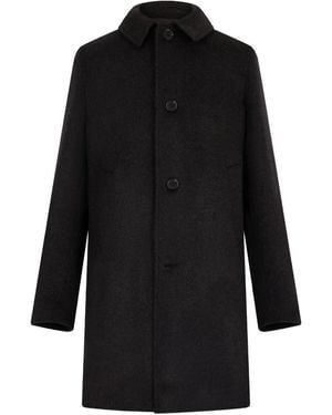 Fursac Cappotto Con Bottoni - Nero