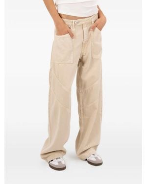 ICON DENIM Sia Wide-Leg Jeans - Natural