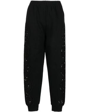 Stella McCartney Drawstring Knitted Pants - Black