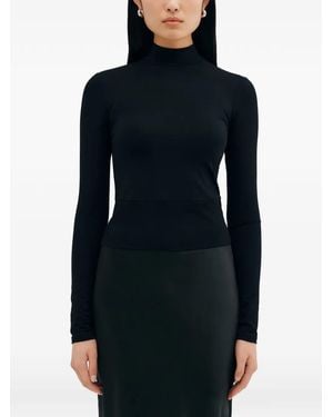 MARCELLA Maru Mock-Neck Top - Blue