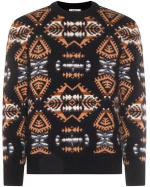 Altea Fair-Isle Jumper - Black