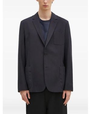 Paul Smith Single-button Patch-pocket Blazer - ブルー