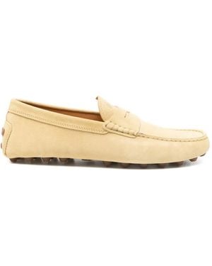 Tod's Gommino Bubble Leren Loafers - Naturel