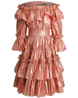Dolce & Gabbana Ruffled Tiered Mini Dress