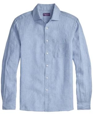 Ralph Lauren Chemise À Poche Poitrine - Blue