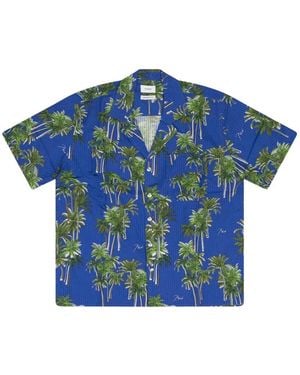 Rhude Printed Shirt - Blue