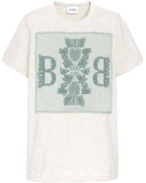 Barrie Logo-Patch T-Shirt - Blue