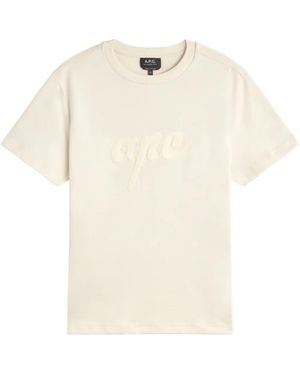 A.P.C. Logo T-Shirt - White