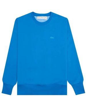 Advisory Board Crystals Embroidered-Logo Sweatshirt - Blue