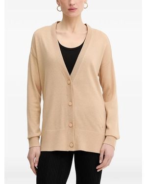 ARMANI EXCHANGE Buttoned Cardigan - Natural