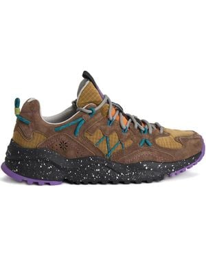 Flower Mountain Yamabushi Sneakers mit Schnürung - Braun