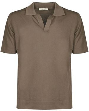 FILIPPO DE LAURENTIIS Polo de algodón - Marrón