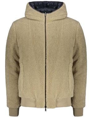 Herno Reversible Faux-Shearling Down Jacket - Natural