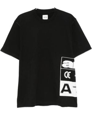 Arte' Graphic-Print T-Shirt - Black