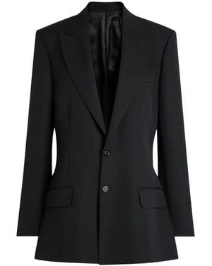 ARMARIUM Buttoned Tailored Blazer - Black