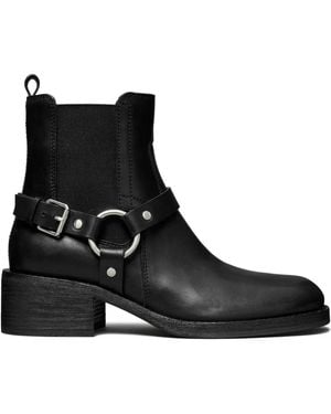Tory Burch Moto Boot '50Mm' - Black
