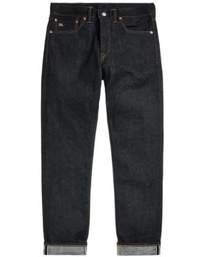 RRL Jeans Slim East-West - Nero