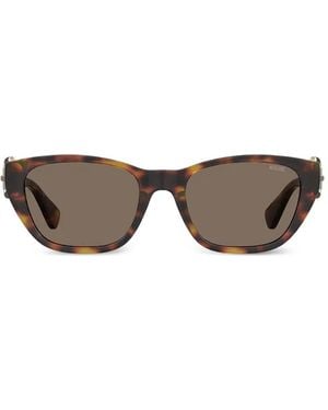 Moschino Buckle Sunglasses - Grey