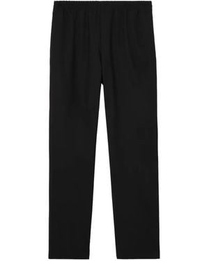 Burberry Wool Track Pants - Black