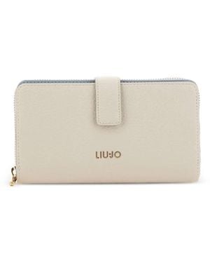 Liu Jo Porte-Monnaie En Cuir Artificiel - Natural