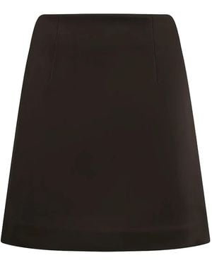 Rebecca Vallance Minifalda Merlot - Negro