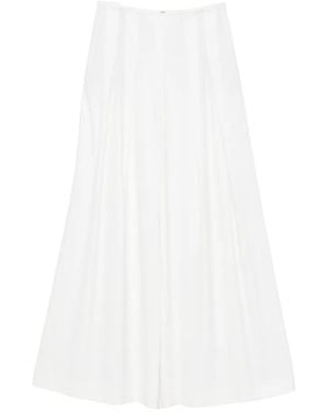Alice + Olivia Pleated Trousers - White