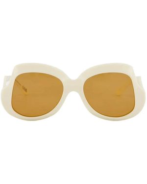 Marni Oversize-Frame Sunglasses - Yellow
