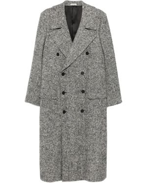 Husbands Double-Breasted Coat - Gray