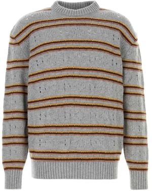 Marni Maglione Con Effetto Vissuto - Grigio