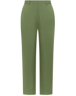 Maliparmi Concealed-Fastening Pants - Green