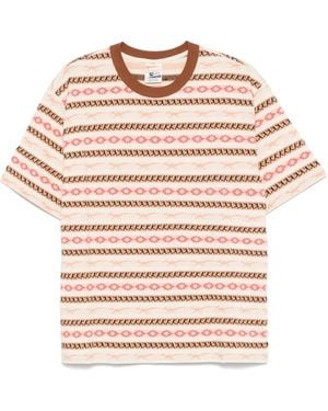 Champion Chimayo ジャカード Tシャツ - ピンク