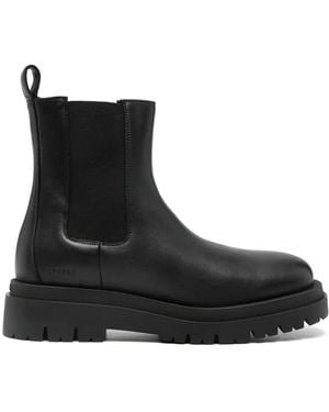 COPENHAGEN Stiefel mit Plateausohle - Schwarz