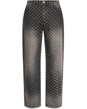 MISBHV Jeans mit Monogramm - Grau